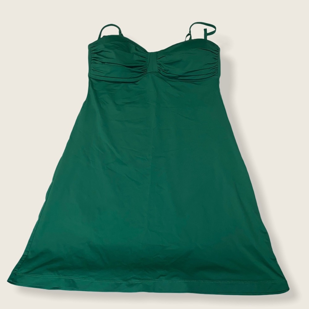 Tommy Bahama Pearl Green Swim Dress XL - Picture 3 of 8